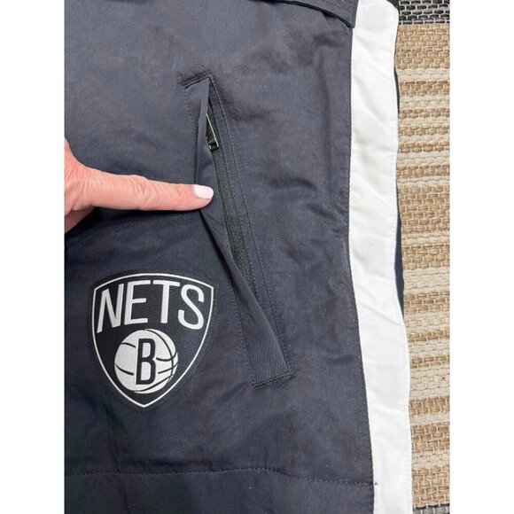 NWT Nike x Ambush NBA Collection Women's Brooklyn Nets Jacket Hooded Black Large - Picture 6 of 16